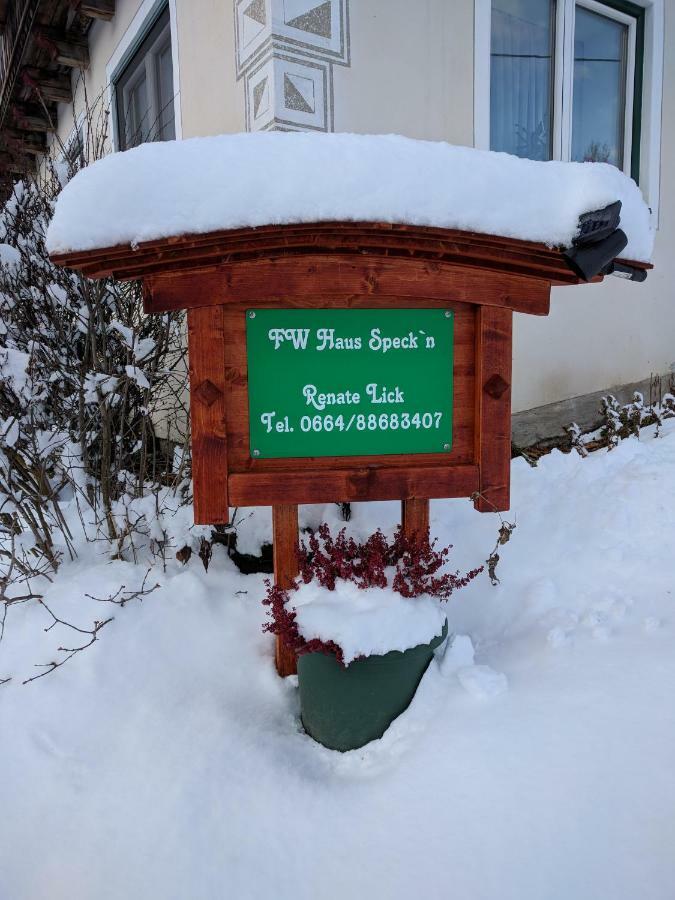 Apartamento Haus Speck'N Ranten Exterior foto